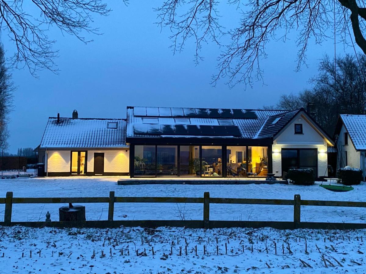Damse Paveljoentje Comfort En Uitzicht In Damme Exteriér fotografie